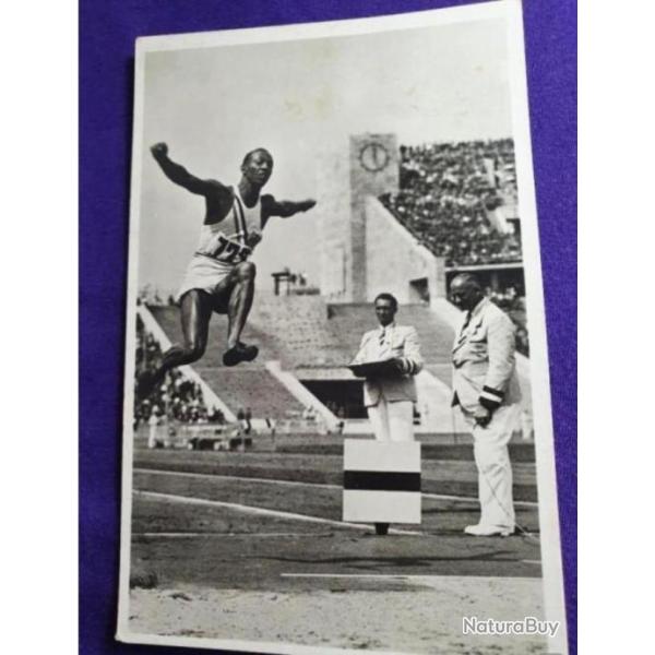 Carte Postale : J.O Berlin 1936 - Jesse Owens