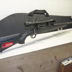 PACK SAVAGE AXIS SYNTHETIQUE - CAL 308 - CANON 56CM FILETE + LUNETTE+ FOURREAU KIT DE NETTOYAGE