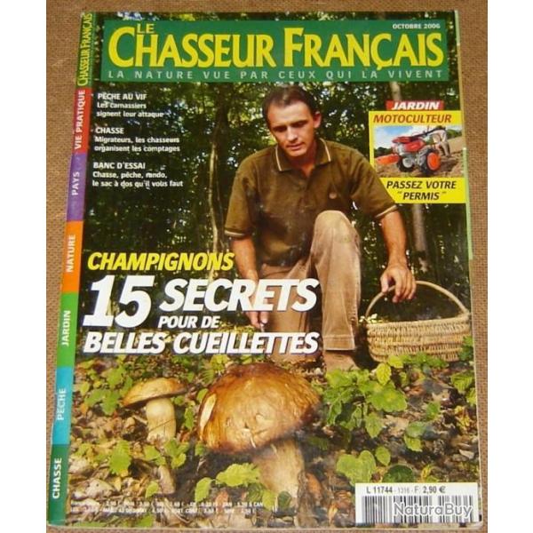 Le Chasseur Franais N 1316 champignons 15 secrets