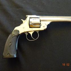 Peu courant revolver Harrington et Richardson 1896 cal 32 SW canon long de 6 pouces pour le tir