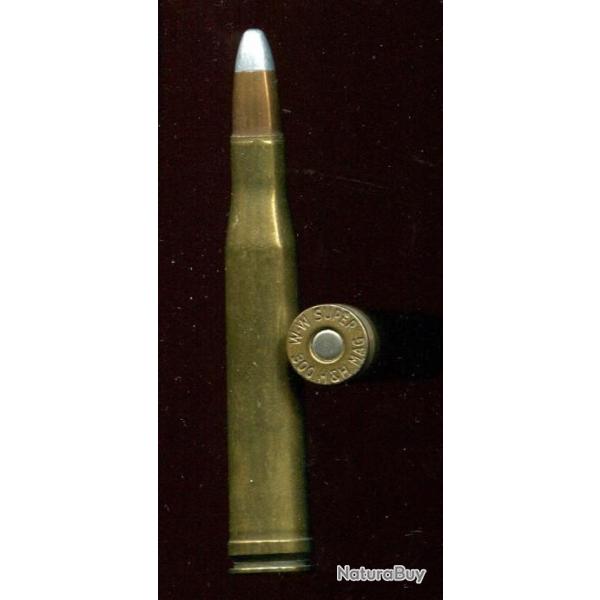 .300 H&H Magnum - WW SUPER - balle cuivre pointe aluminium