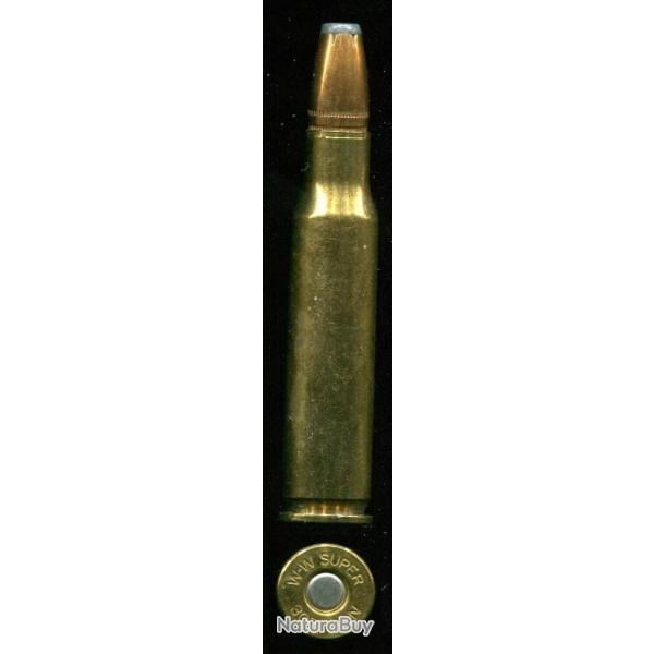 .307 Winchester - marquage : W-W SUPER 307 WIN - balle cuivre pointe plomb plate