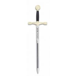 MINI épée EXCALIBUR TOLE10. 18 cm