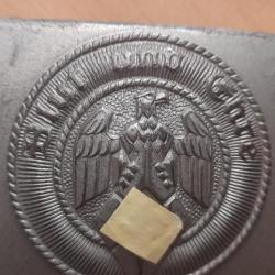 Boucle de ceinturon allemand deuxième guerre mondiale.