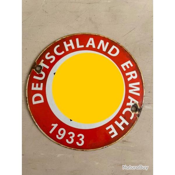 Plaque émaillée allemande ww2 Médailles, Décorations, Ordres (10106282)