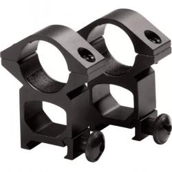 Anneau Haut 25mm (Set 2pcs) noir (ASG)