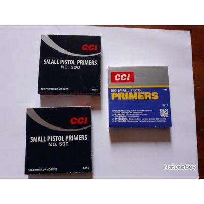 300 amorce cci 500 small pistol - Amorces (10109091)