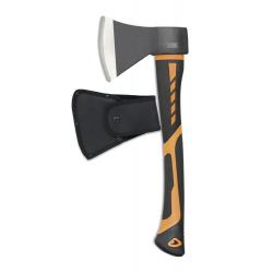 Hache tactique noir/orange 45 cm