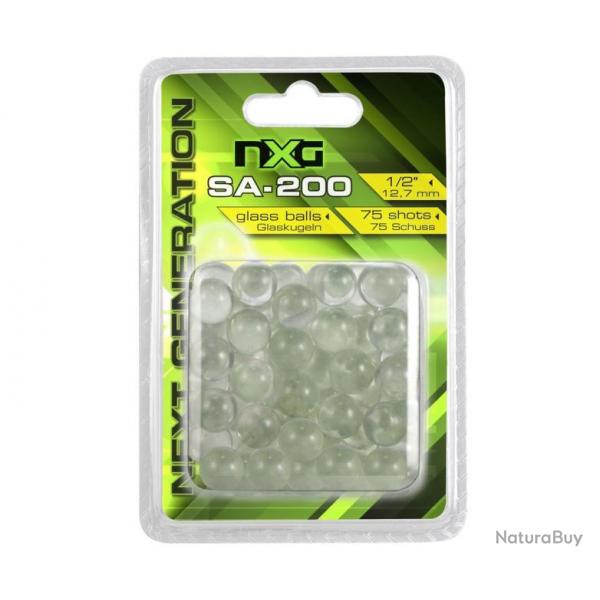 Billes verre NXG SA-200 cal. 50 x 75