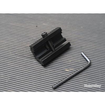 Adaptateur De Rail 20mm Pour Bipied Harris - Goujon Pivotant Pour Fusil