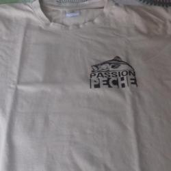 vend tee shirt occasion passion pêche ,