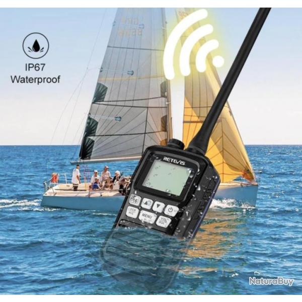 VHF Marine RETEVIS RM01 totalement tanche.........