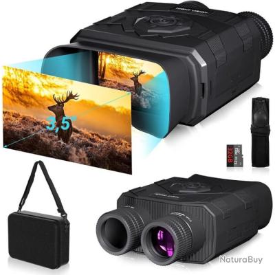 Test des jumelles de vision nocturne 4K - zoom 8x et grand écran