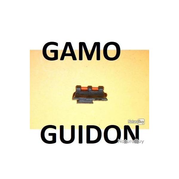 guidon plastique fluo GAMO fibre optique queue d'aronde 10mm - VENDU PAR JEPERCUTE (b4575)