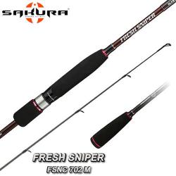 Canne Sakura Fresh Sniper Spinning FSNS 702 M 2.13m 7-20g