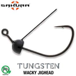 Tête Plombée Tungsten Wacky Sakura Jighead 3.5g