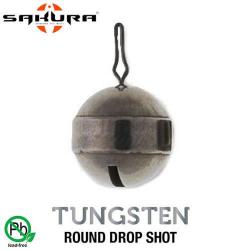 Plomb Tungsten Round Sakura Drop Shot