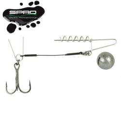 Monture Hameçon Spiral Stinger Rig Spro 9cm