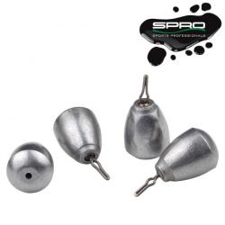 DESTOCKAGE ! Plomb Stainless Steel Spro DS Sinkers MS 3.5g