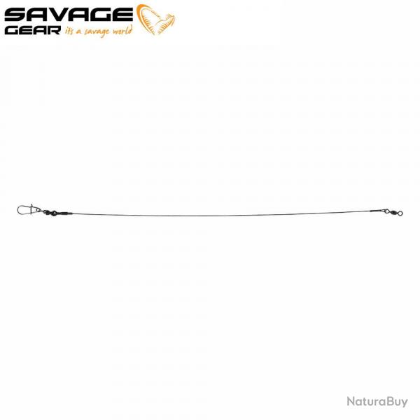 DESTOCKAGE ! 1X7 Titanium Trace Savage Gear 2PCS 28.5lbs