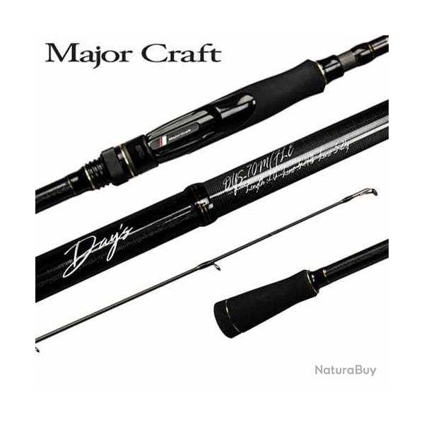 Canne Spinning Major Craft DAYS - 63MH/FLE Verticale 1.90m 10-40g