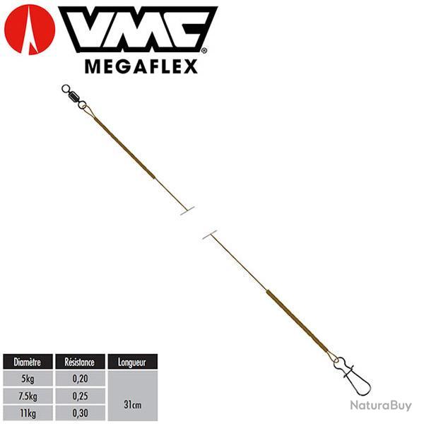 Bas de Ligne Acier Megaflex VMC C738D 31cm 0.20mm