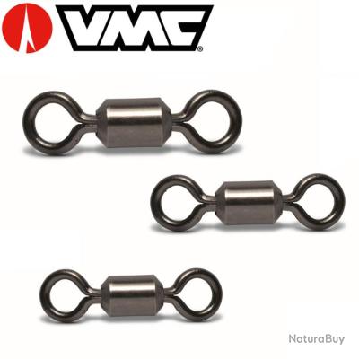 VMC Emerillon Mer Rolling Inox 3260 - Pack De 2 Emerillons Inoxydables à Roulement