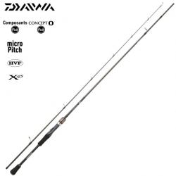 Canne Spinning Daiwa Exceler 702 LFS 2.13m 3-10g