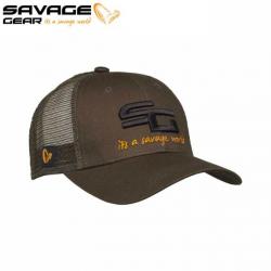Casquette Trucker Savage Gear SG4 One Size Olive Green