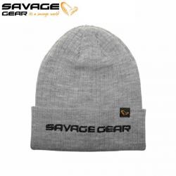 DESTOCKAGE ! Bonnet Savage Gear Fold-up One Size Light Grey Melange