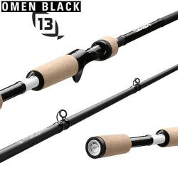 Canne 13 Fishing Omen Black Cast 74H 2.24m 20-80g 1+1