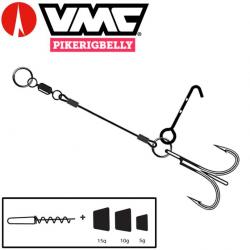 Monture Hameçon Triple VMC Pike Rig Belly