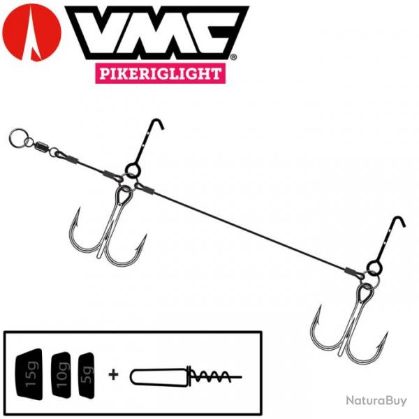 Monture Hameon Triple VMC Pike Rig Light
