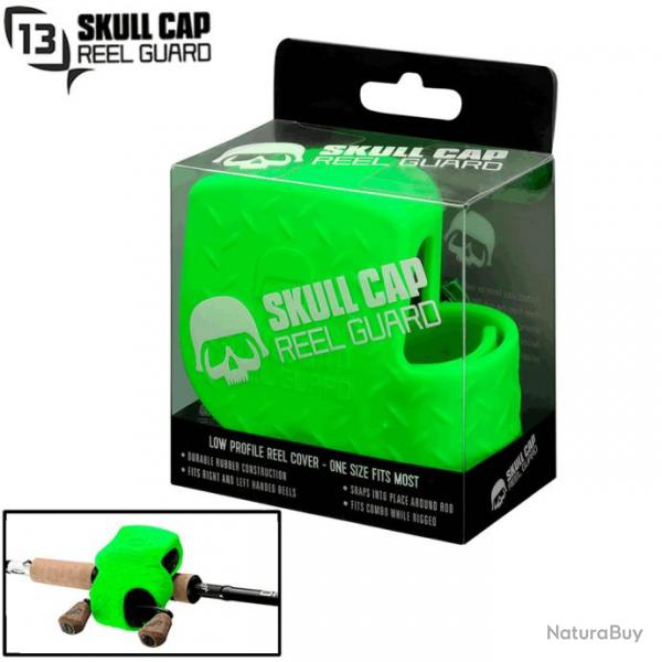 Housse moulinet Skull Cap 13 Fishing Lime