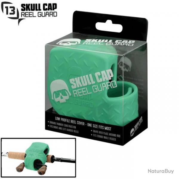 Housse moulinet Skull Cap 13 Fishing Green