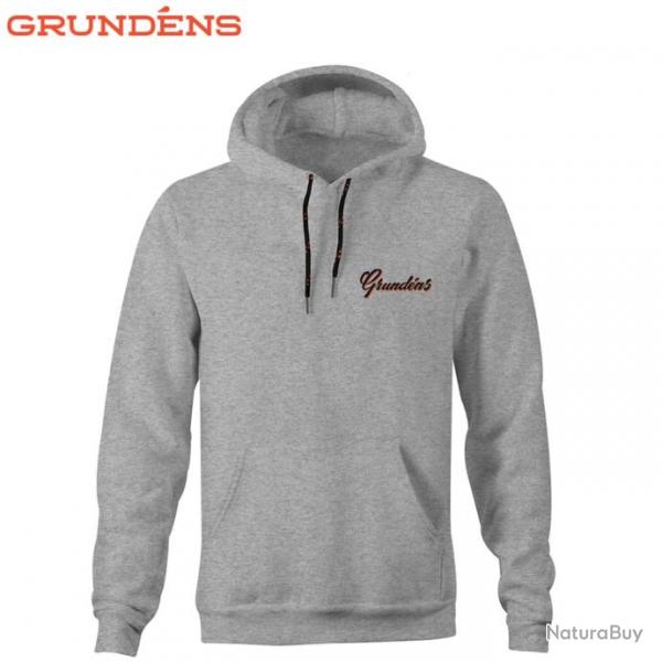 Sweat Grundens Displacement Hoodie Athletic Heather