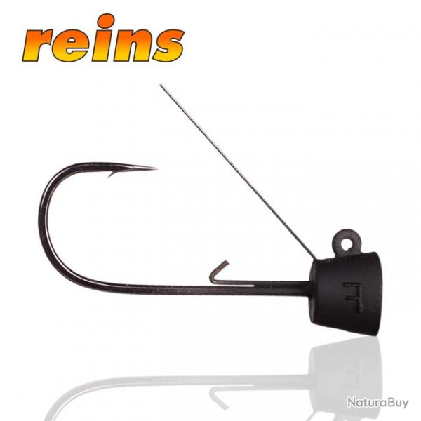 Tte Plombe REINS NR Jig Head (Ned Rig) Matt Black 2.7g H1