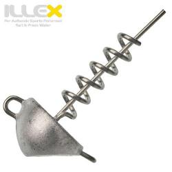 Tête Plombée Dexter Tip Up Head Screw Illex 10g