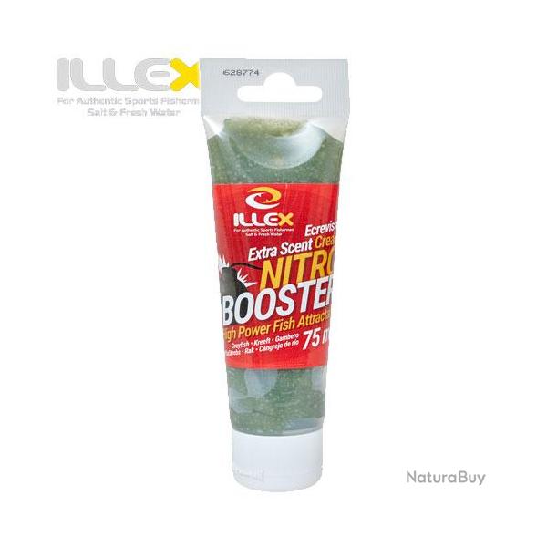 Attractant Nitro Booster Cream 75ml Illex Green / Crawfish
