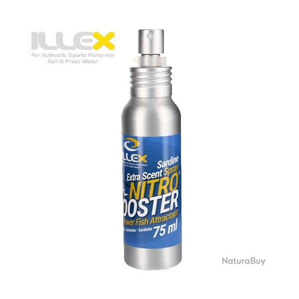 Attractant Nitro Booster Spray Alu 75ml Illex Sardine