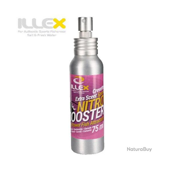 Attractant Nitro Booster Spray Alu 75ml Illex Shrimp