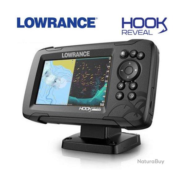 Sondeur GPS Lowrance Hook Reveal 5 Sonde TA 83/200 HDI