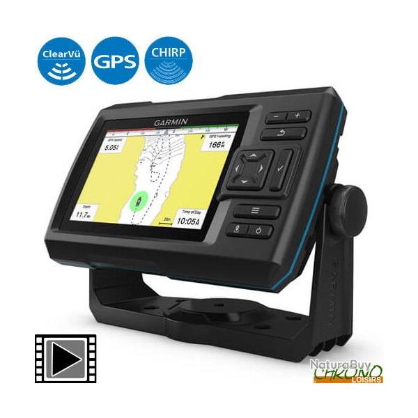 Sondeur GPS Garmin Striker Vivid 5CV Sonde TA GT20-TM