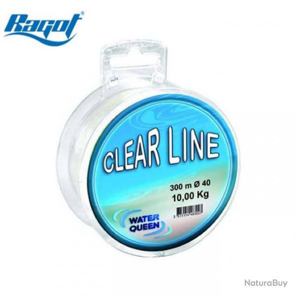 Ligne Nylon Ragot Clear Line 0.24mm