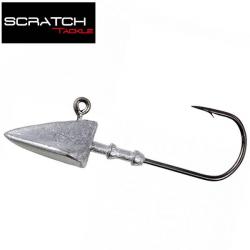 Tête Plombée Scratch Tackle Aero Jig Head 3.5g Nº1/0