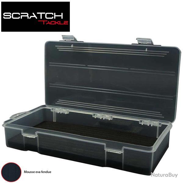 Boite Scratch Tackle  Plastique 1 Case Eva Medium