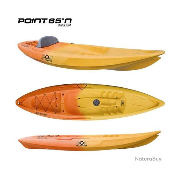 Kayak Point 65N Seadog Sit-On-Top Monobloc Jaune/Orange 1 place