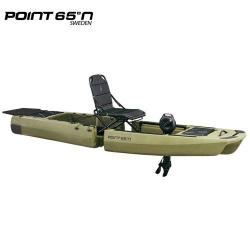 Kayak Point 65°N KingFisher Mer Solo Modulable Vert Armée 1 place