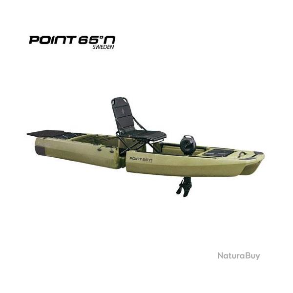 Kayak Point 65N KingFisher Mer Solo Modulable Vert Arme 1 place