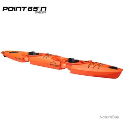 Kayak Point 65°N Martini GTX Duo Sit-On-Top Modulable Orange 2 places